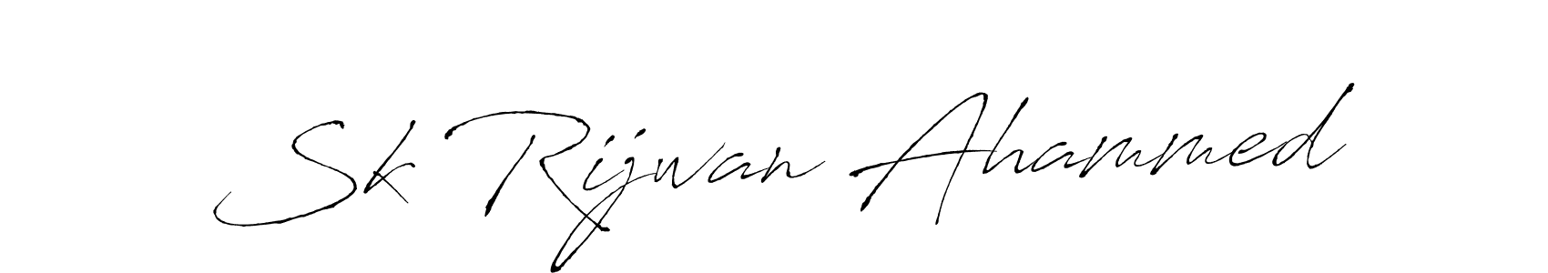 It looks lik you need a new signature style for name Sk Rijwan Ahammed. Design unique handwritten (Antro_Vectra) signature with our free signature maker in just a few clicks. Sk Rijwan Ahammed signature style 6 images and pictures png