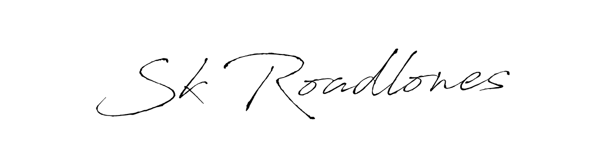 It looks lik you need a new signature style for name Sk Roadlones. Design unique handwritten (Antro_Vectra) signature with our free signature maker in just a few clicks. Sk Roadlones signature style 6 images and pictures png