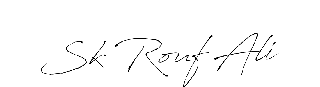 Make a beautiful signature design for name Sk Rouf Ali. Use this online signature maker to create a handwritten signature for free. Sk Rouf Ali signature style 6 images and pictures png