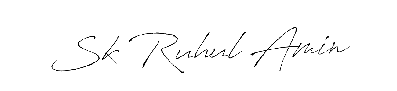 Once you've used our free online signature maker to create your best signature Antro_Vectra style, it's time to enjoy all of the benefits that Sk Ruhul Amin name signing documents. Sk Ruhul Amin signature style 6 images and pictures png