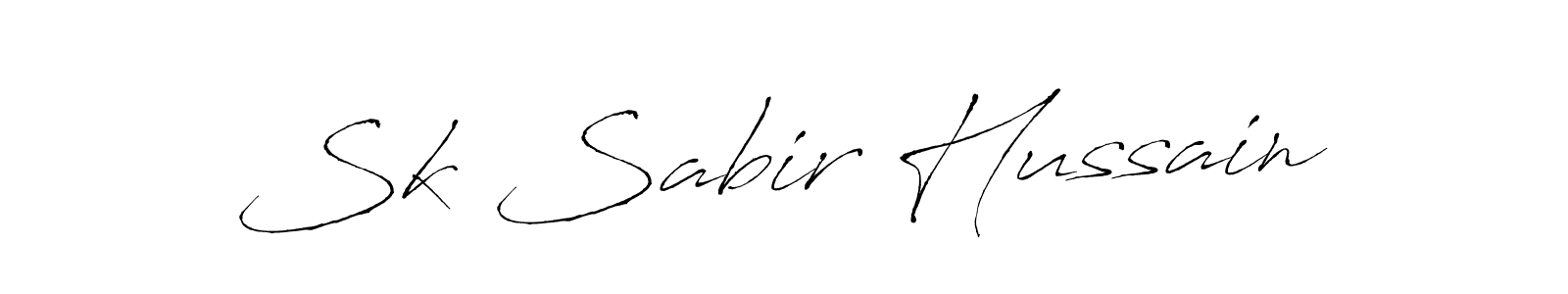 Similarly Antro_Vectra is the best handwritten signature design. Signature creator online .You can use it as an online autograph creator for name Sk Sabir Hussain. Sk Sabir Hussain signature style 6 images and pictures png