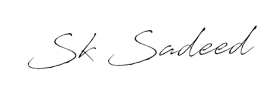 How to Draw Sk Sadeed signature style? Antro_Vectra is a latest design signature styles for name Sk Sadeed. Sk Sadeed signature style 6 images and pictures png