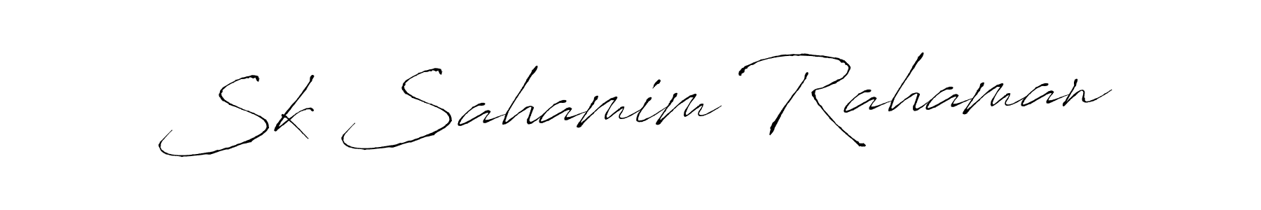 This is the best signature style for the Sk Sahamim Rahaman name. Also you like these signature font (Antro_Vectra). Mix name signature. Sk Sahamim Rahaman signature style 6 images and pictures png