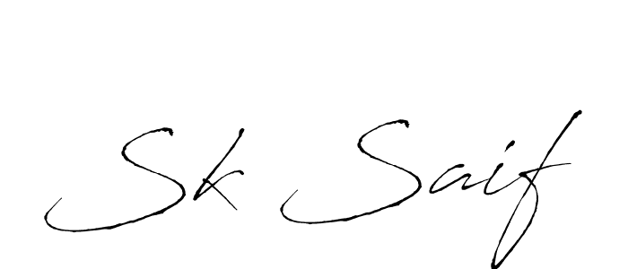 How to Draw Sk Saif signature style? Antro_Vectra is a latest design signature styles for name Sk Saif. Sk Saif signature style 6 images and pictures png