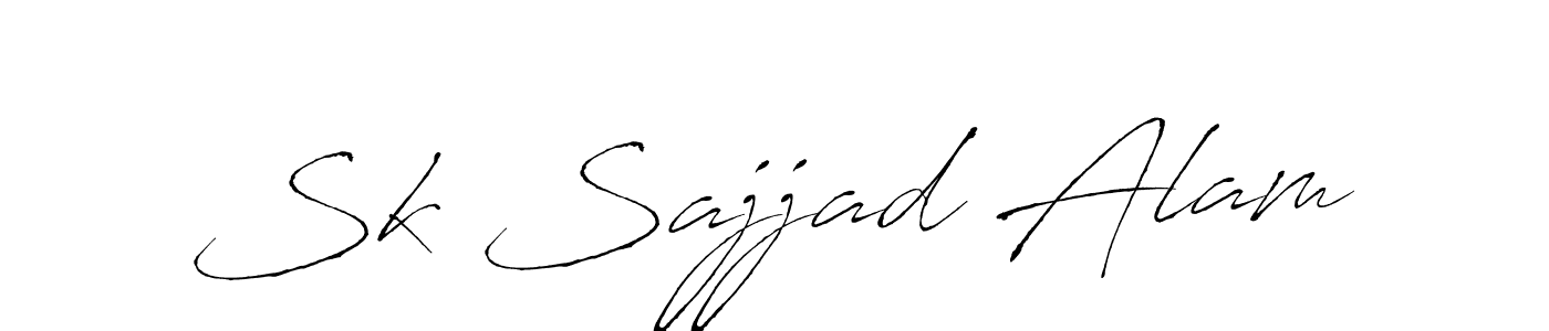 It looks lik you need a new signature style for name Sk Sajjad Alam. Design unique handwritten (Antro_Vectra) signature with our free signature maker in just a few clicks. Sk Sajjad Alam signature style 6 images and pictures png