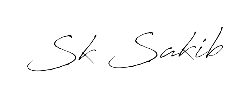 It looks lik you need a new signature style for name Sk Sakib. Design unique handwritten (Antro_Vectra) signature with our free signature maker in just a few clicks. Sk Sakib signature style 6 images and pictures png
