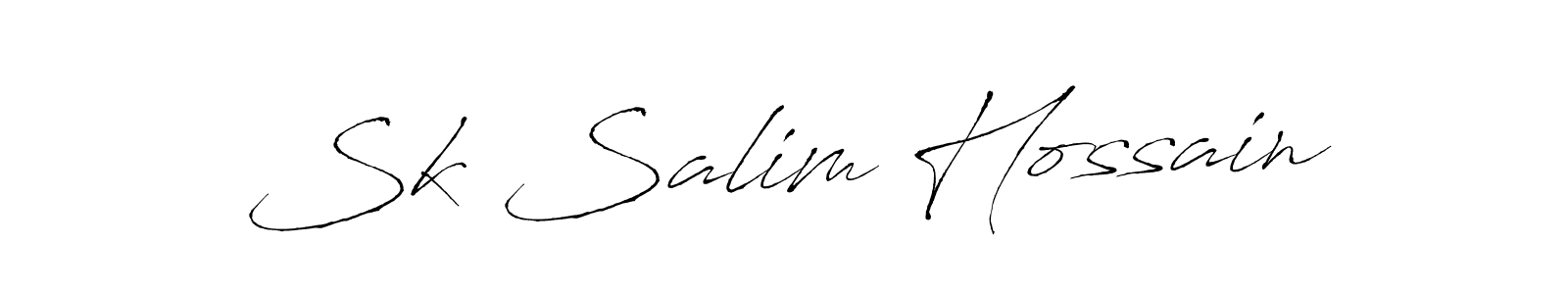 The best way (Antro_Vectra) to make a short signature is to pick only two or three words in your name. The name Sk Salim Hossain include a total of six letters. For converting this name. Sk Salim Hossain signature style 6 images and pictures png