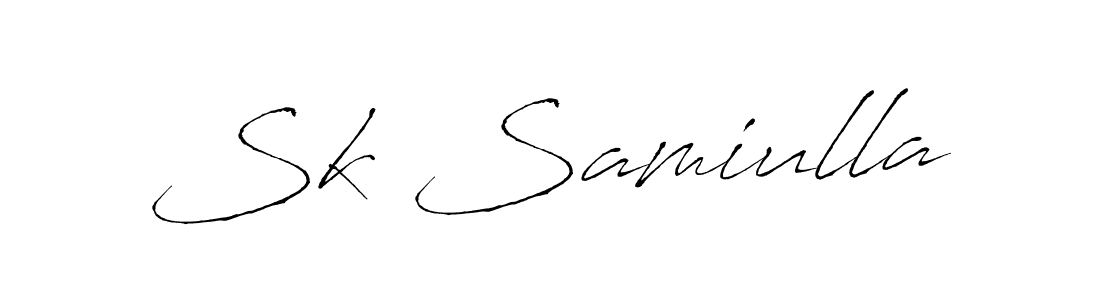 Once you've used our free online signature maker to create your best signature Antro_Vectra style, it's time to enjoy all of the benefits that Sk Samiulla name signing documents. Sk Samiulla signature style 6 images and pictures png