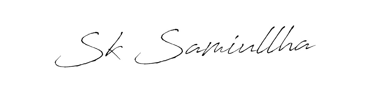 Make a beautiful signature design for name Sk Samiullha. Use this online signature maker to create a handwritten signature for free. Sk Samiullha signature style 6 images and pictures png