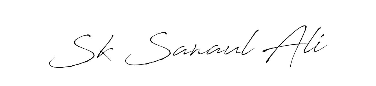 Also You can easily find your signature by using the search form. We will create Sk Sanaul Ali name handwritten signature images for you free of cost using Antro_Vectra sign style. Sk Sanaul Ali signature style 6 images and pictures png