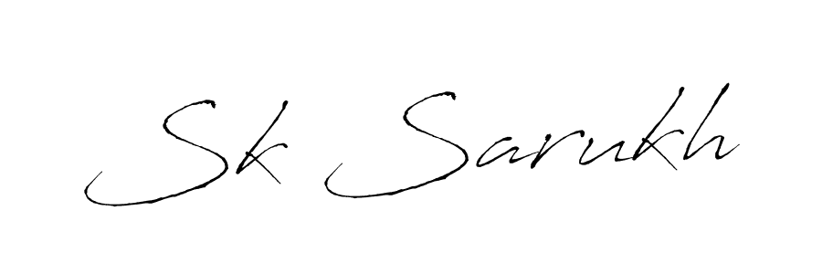 This is the best signature style for the Sk Sarukh name. Also you like these signature font (Antro_Vectra). Mix name signature. Sk Sarukh signature style 6 images and pictures png