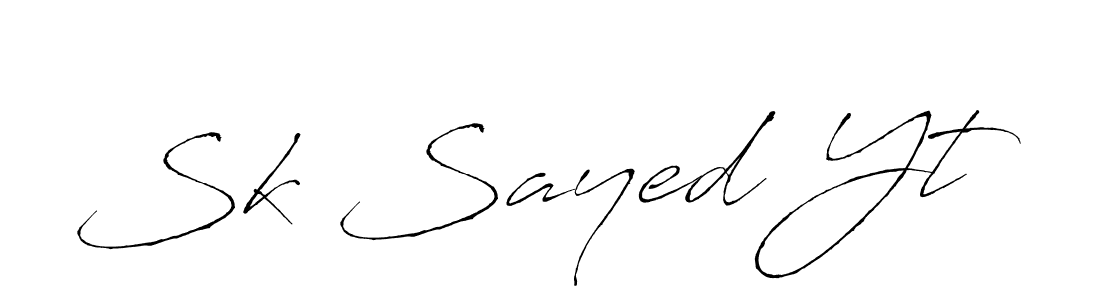 See photos of Sk Sayed Yt official signature by Spectra . Check more albums & portfolios. Read reviews & check more about Antro_Vectra font. Sk Sayed Yt signature style 6 images and pictures png