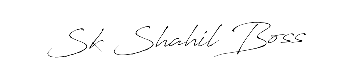 The best way (Antro_Vectra) to make a short signature is to pick only two or three words in your name. The name Sk Shahil Boss include a total of six letters. For converting this name. Sk Shahil Boss signature style 6 images and pictures png