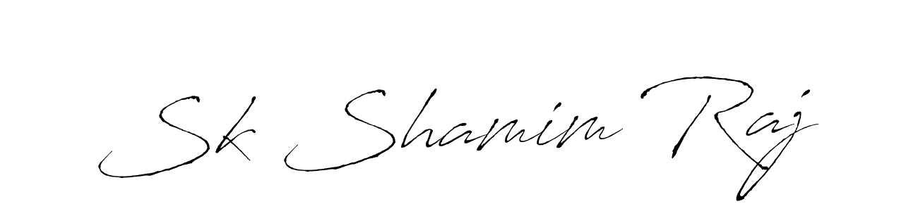 You should practise on your own different ways (Antro_Vectra) to write your name (Sk Shamim Raj) in signature. don't let someone else do it for you. Sk Shamim Raj signature style 6 images and pictures png