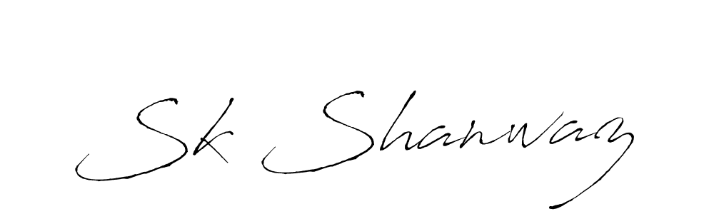 The best way (Antro_Vectra) to make a short signature is to pick only two or three words in your name. The name Sk Shanwaz include a total of six letters. For converting this name. Sk Shanwaz signature style 6 images and pictures png