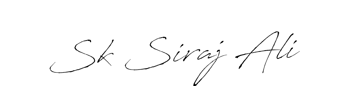 Make a short Sk Siraj Ali signature style. Manage your documents anywhere anytime using Antro_Vectra. Create and add eSignatures, submit forms, share and send files easily. Sk Siraj Ali signature style 6 images and pictures png