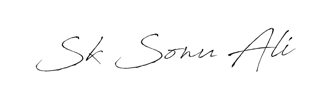 This is the best signature style for the Sk Sonu Ali name. Also you like these signature font (Antro_Vectra). Mix name signature. Sk Sonu Ali signature style 6 images and pictures png