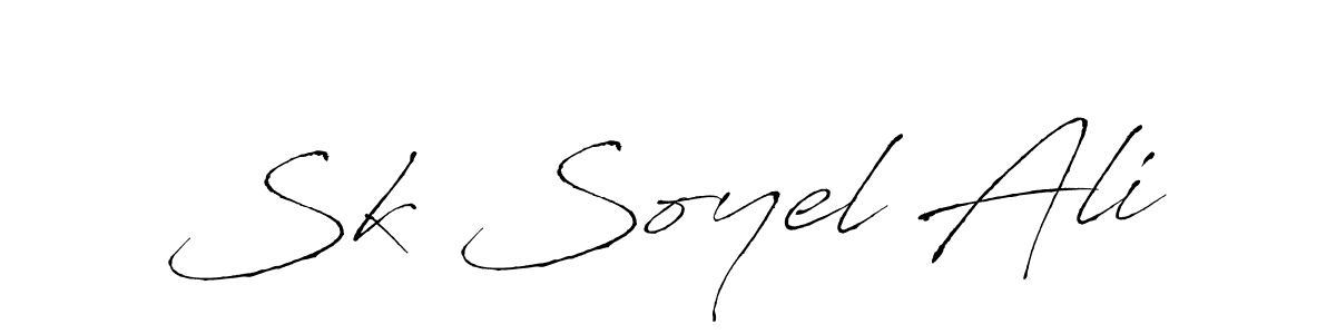Also we have Sk Soyel Ali name is the best signature style. Create professional handwritten signature collection using Antro_Vectra autograph style. Sk Soyel Ali signature style 6 images and pictures png