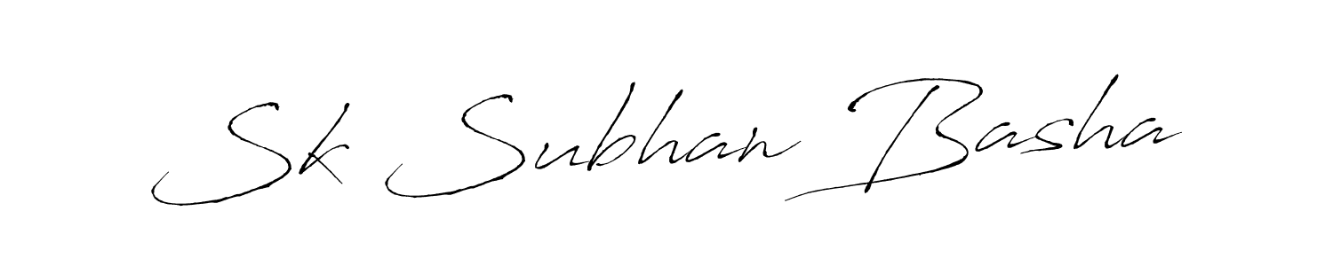 Also You can easily find your signature by using the search form. We will create Sk Subhan Basha name handwritten signature images for you free of cost using Antro_Vectra sign style. Sk Subhan Basha signature style 6 images and pictures png