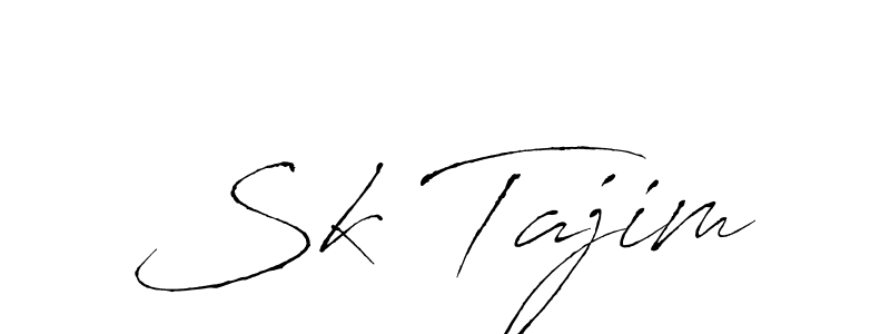 Create a beautiful signature design for name Sk Tajim. With this signature (Antro_Vectra) fonts, you can make a handwritten signature for free. Sk Tajim signature style 6 images and pictures png