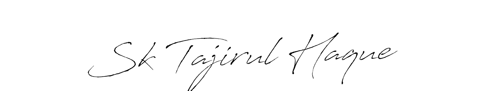 You should practise on your own different ways (Antro_Vectra) to write your name (Sk Tajirul Haque) in signature. don't let someone else do it for you. Sk Tajirul Haque signature style 6 images and pictures png