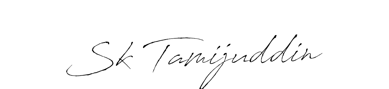 Use a signature maker to create a handwritten signature online. With this signature software, you can design (Antro_Vectra) your own signature for name Sk Tamijuddin. Sk Tamijuddin signature style 6 images and pictures png