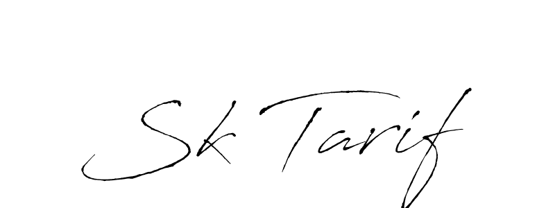 if you are searching for the best signature style for your name Sk Tarif. so please give up your signature search. here we have designed multiple signature styles  using Antro_Vectra. Sk Tarif signature style 6 images and pictures png