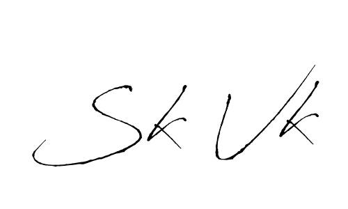 Make a short Sk Vk signature style. Manage your documents anywhere anytime using Antro_Vectra. Create and add eSignatures, submit forms, share and send files easily. Sk Vk signature style 6 images and pictures png