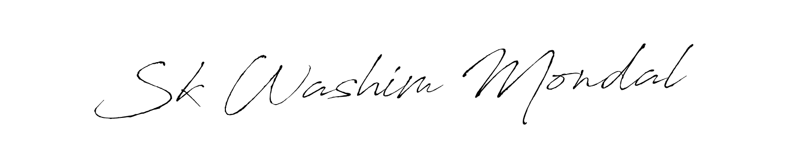 The best way (Antro_Vectra) to make a short signature is to pick only two or three words in your name. The name Sk Washim Mondal include a total of six letters. For converting this name. Sk Washim Mondal signature style 6 images and pictures png