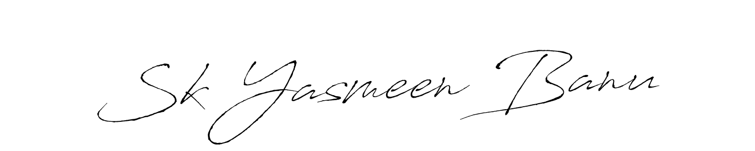 Make a short Sk Yasmeen Banu signature style. Manage your documents anywhere anytime using Antro_Vectra. Create and add eSignatures, submit forms, share and send files easily. Sk Yasmeen Banu signature style 6 images and pictures png