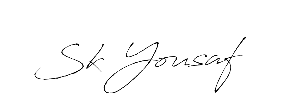 Once you've used our free online signature maker to create your best signature Antro_Vectra style, it's time to enjoy all of the benefits that Sk Yousaf name signing documents. Sk Yousaf signature style 6 images and pictures png