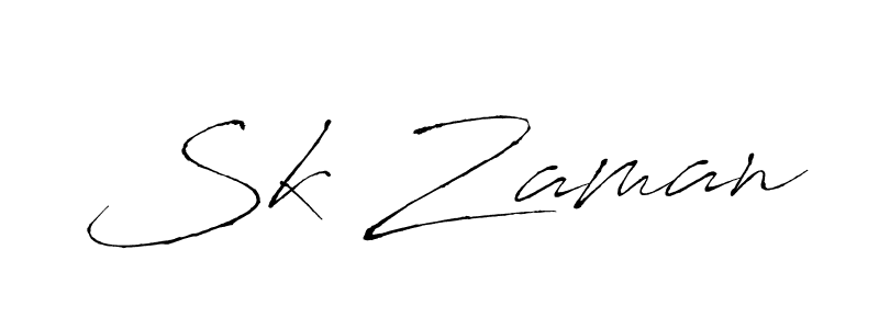 It looks lik you need a new signature style for name Sk Zaman. Design unique handwritten (Antro_Vectra) signature with our free signature maker in just a few clicks. Sk Zaman signature style 6 images and pictures png