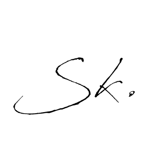 Also we have Sk. name is the best signature style. Create professional handwritten signature collection using Antro_Vectra autograph style. Sk. signature style 6 images and pictures png