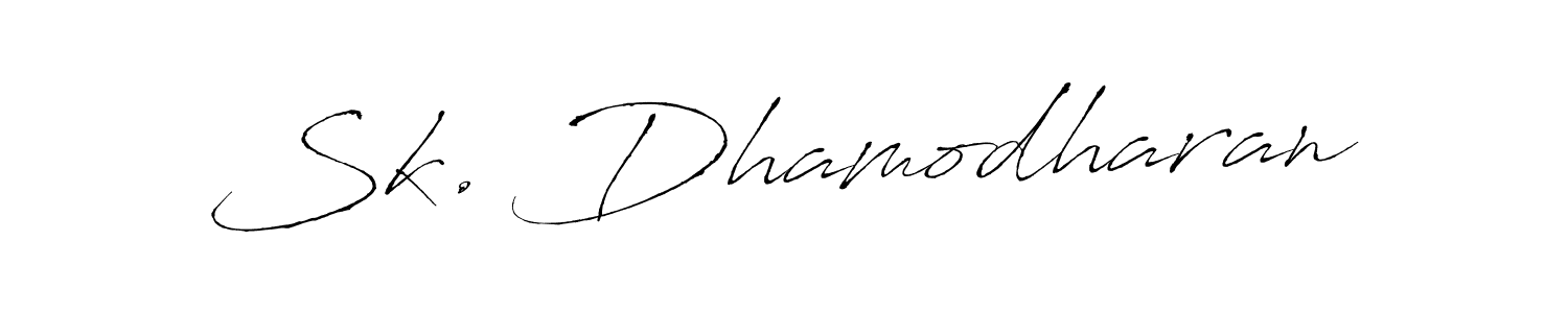 if you are searching for the best signature style for your name Sk. Dhamodharan. so please give up your signature search. here we have designed multiple signature styles  using Antro_Vectra. Sk. Dhamodharan signature style 6 images and pictures png