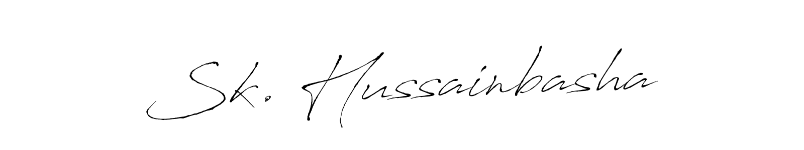 Antro_Vectra is a professional signature style that is perfect for those who want to add a touch of class to their signature. It is also a great choice for those who want to make their signature more unique. Get Sk. Hussainbasha name to fancy signature for free. Sk. Hussainbasha signature style 6 images and pictures png