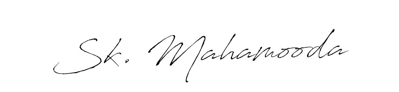 Use a signature maker to create a handwritten signature online. With this signature software, you can design (Antro_Vectra) your own signature for name Sk. Mahamooda. Sk. Mahamooda signature style 6 images and pictures png