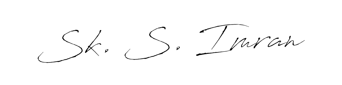 It looks lik you need a new signature style for name Sk. S. Imran. Design unique handwritten (Antro_Vectra) signature with our free signature maker in just a few clicks. Sk. S. Imran signature style 6 images and pictures png