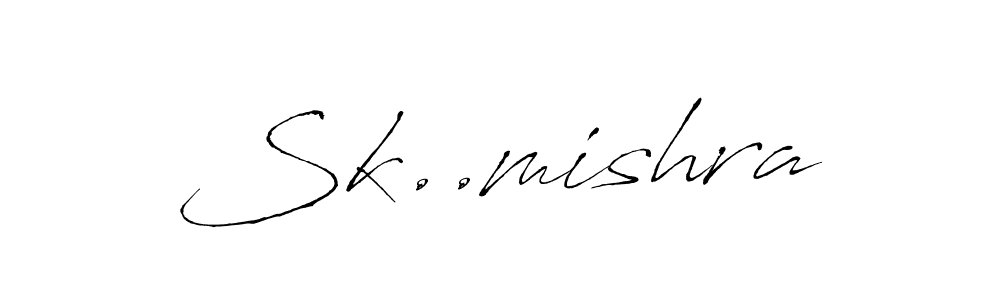 How to make Sk..mishra signature? Antro_Vectra is a professional autograph style. Create handwritten signature for Sk..mishra name. Sk..mishra signature style 6 images and pictures png