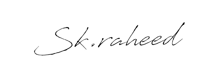 Sk.raheed stylish signature style. Best Handwritten Sign (Antro_Vectra) for my name. Handwritten Signature Collection Ideas for my name Sk.raheed. Sk.raheed signature style 6 images and pictures png