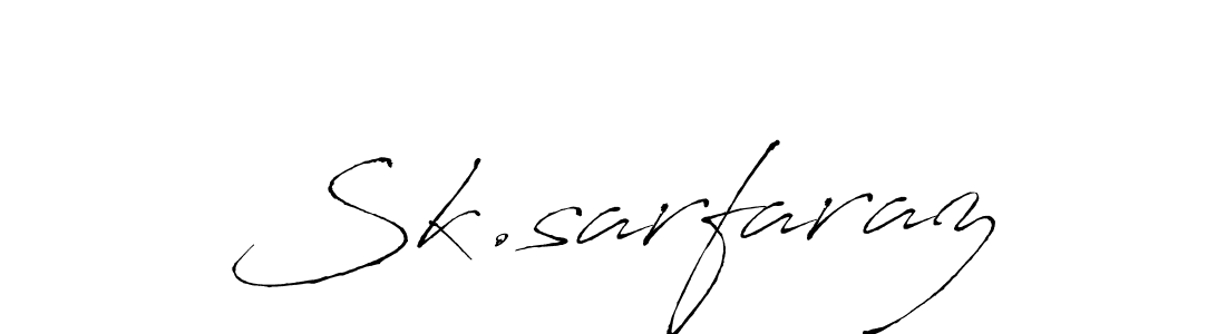 How to Draw Sk.sarfaraz signature style? Antro_Vectra is a latest design signature styles for name Sk.sarfaraz. Sk.sarfaraz signature style 6 images and pictures png