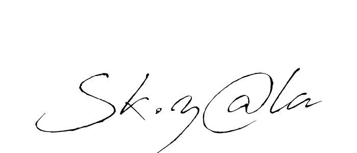 Once you've used our free online signature maker to create your best signature Antro_Vectra style, it's time to enjoy all of the benefits that Sk.z@la name signing documents. Sk.z@la signature style 6 images and pictures png