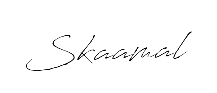 Make a beautiful signature design for name Skaamal. Use this online signature maker to create a handwritten signature for free. Skaamal signature style 6 images and pictures png