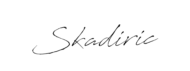 How to Draw Skadiric signature style? Antro_Vectra is a latest design signature styles for name Skadiric. Skadiric signature style 6 images and pictures png