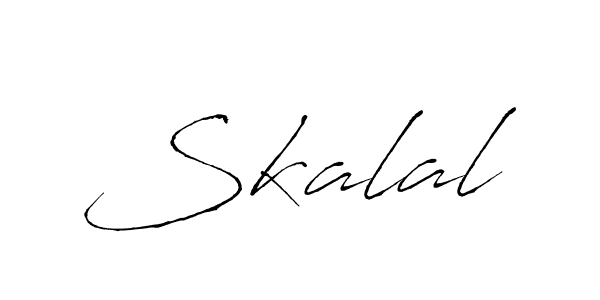 It looks lik you need a new signature style for name Skalal. Design unique handwritten (Antro_Vectra) signature with our free signature maker in just a few clicks. Skalal signature style 6 images and pictures png