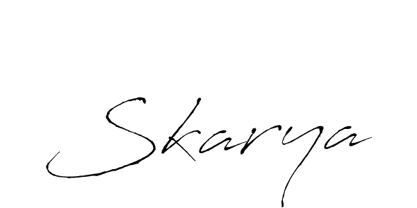 How to Draw Skarya signature style? Antro_Vectra is a latest design signature styles for name Skarya. Skarya signature style 6 images and pictures png