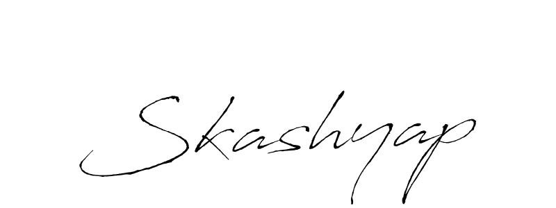 Create a beautiful signature design for name Skashyap. With this signature (Antro_Vectra) fonts, you can make a handwritten signature for free. Skashyap signature style 6 images and pictures png