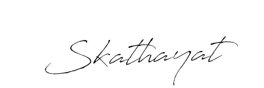 Create a beautiful signature design for name Skathayat. With this signature (Antro_Vectra) fonts, you can make a handwritten signature for free. Skathayat signature style 6 images and pictures png