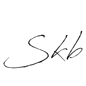 You should practise on your own different ways (Antro_Vectra) to write your name (Skb) in signature. don't let someone else do it for you. Skb signature style 6 images and pictures png