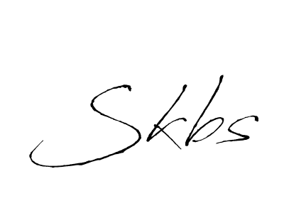 Create a beautiful signature design for name Skbs. With this signature (Antro_Vectra) fonts, you can make a handwritten signature for free. Skbs signature style 6 images and pictures png