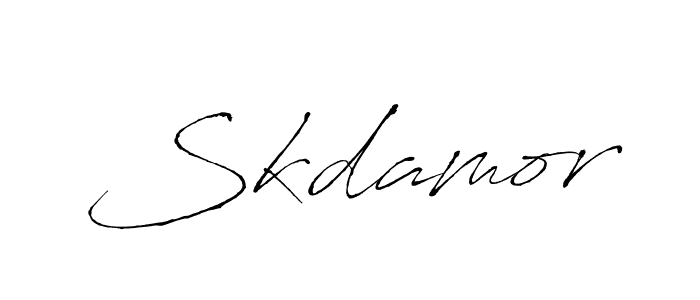 Similarly Antro_Vectra is the best handwritten signature design. Signature creator online .You can use it as an online autograph creator for name Skdamor. Skdamor signature style 6 images and pictures png